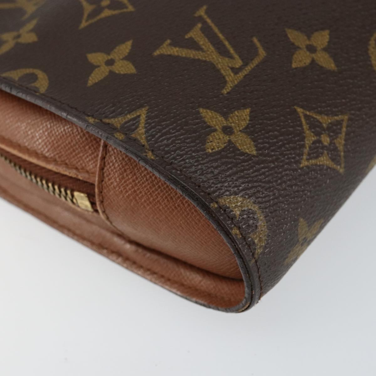 LOUIS VUITTON Monogram Orsay Clutch Bag M51790 LV Auth bs30671