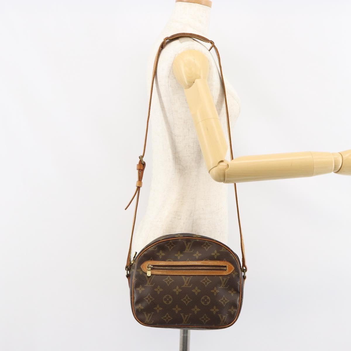LOUIS VUITTON Monogram Senlis Shoulder Bag M51222 LV Auth bs30672