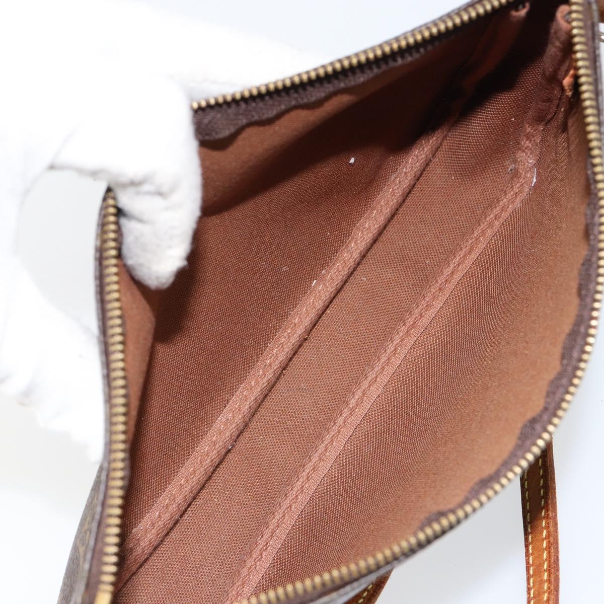 LOUIS VUITTON Monogram Pochette Accessoires Pouch M51980 LV Auth bs30673