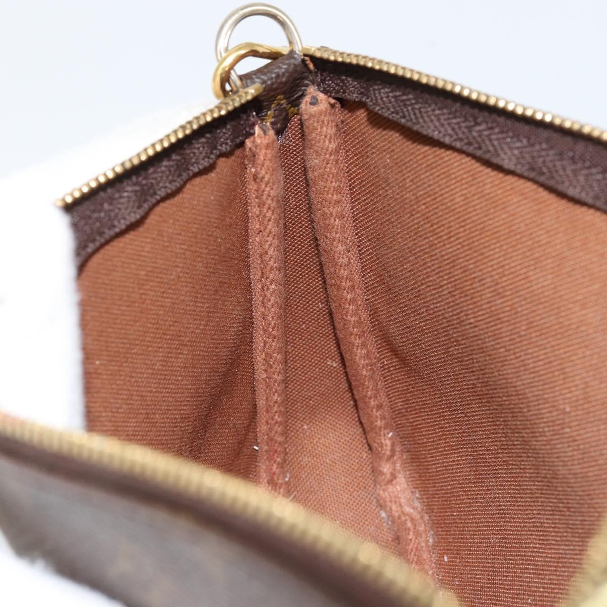 LOUIS VUITTON Monogram Pochette Accessoires Pouch M51980 LV Auth bs30673