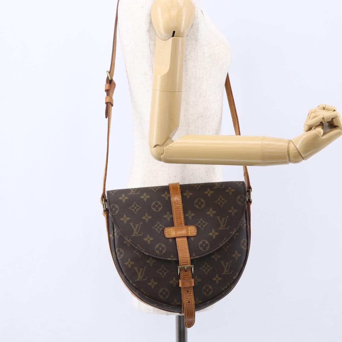 LOUIS VUITTON Monogram Chantilly GM Shoulder Bag M51232 LV Auth bs30674