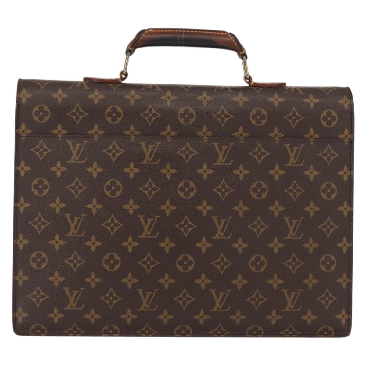 LOUIS VUITTON Monogram Serviette Conseiller Briefcase M53331 LV Auth bs30676