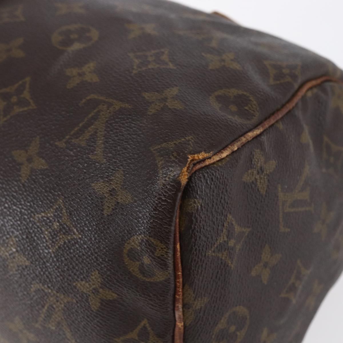LOUIS VUITTON Monogram Speedy 25 Hand Bag M41528 LV Auth bs30677