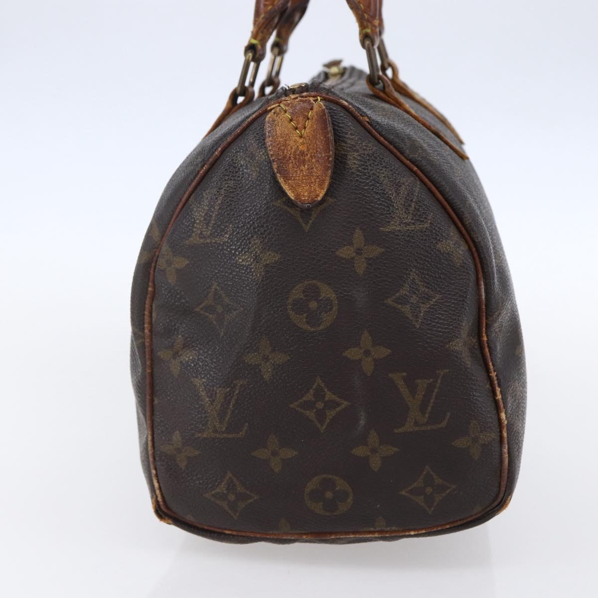 LOUIS VUITTON Monogram Speedy 25 Hand Bag M41528 LV Auth bs30677