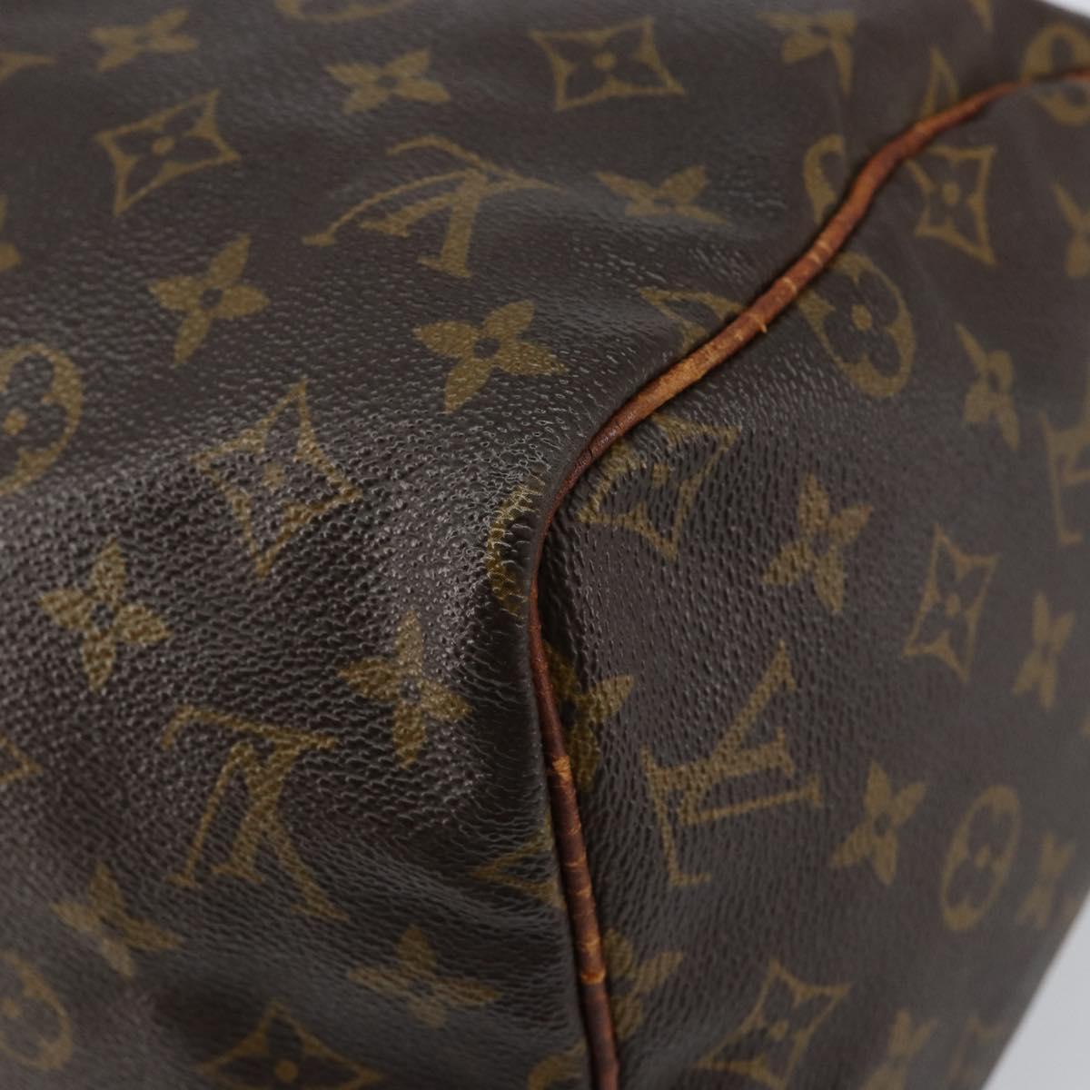 LOUIS VUITTON Monogram Speedy 30 Hand Bag M41526 LV Auth bs30678