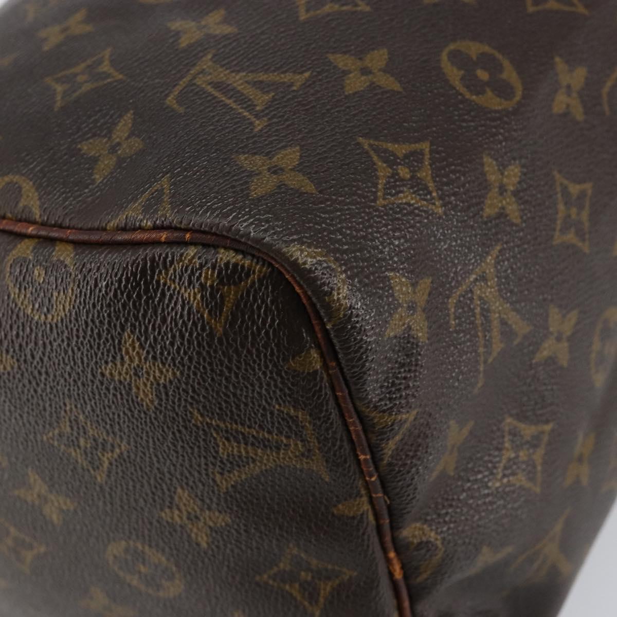 LOUIS VUITTON Monogram Speedy 30 Hand Bag M41526 LV Auth bs30678