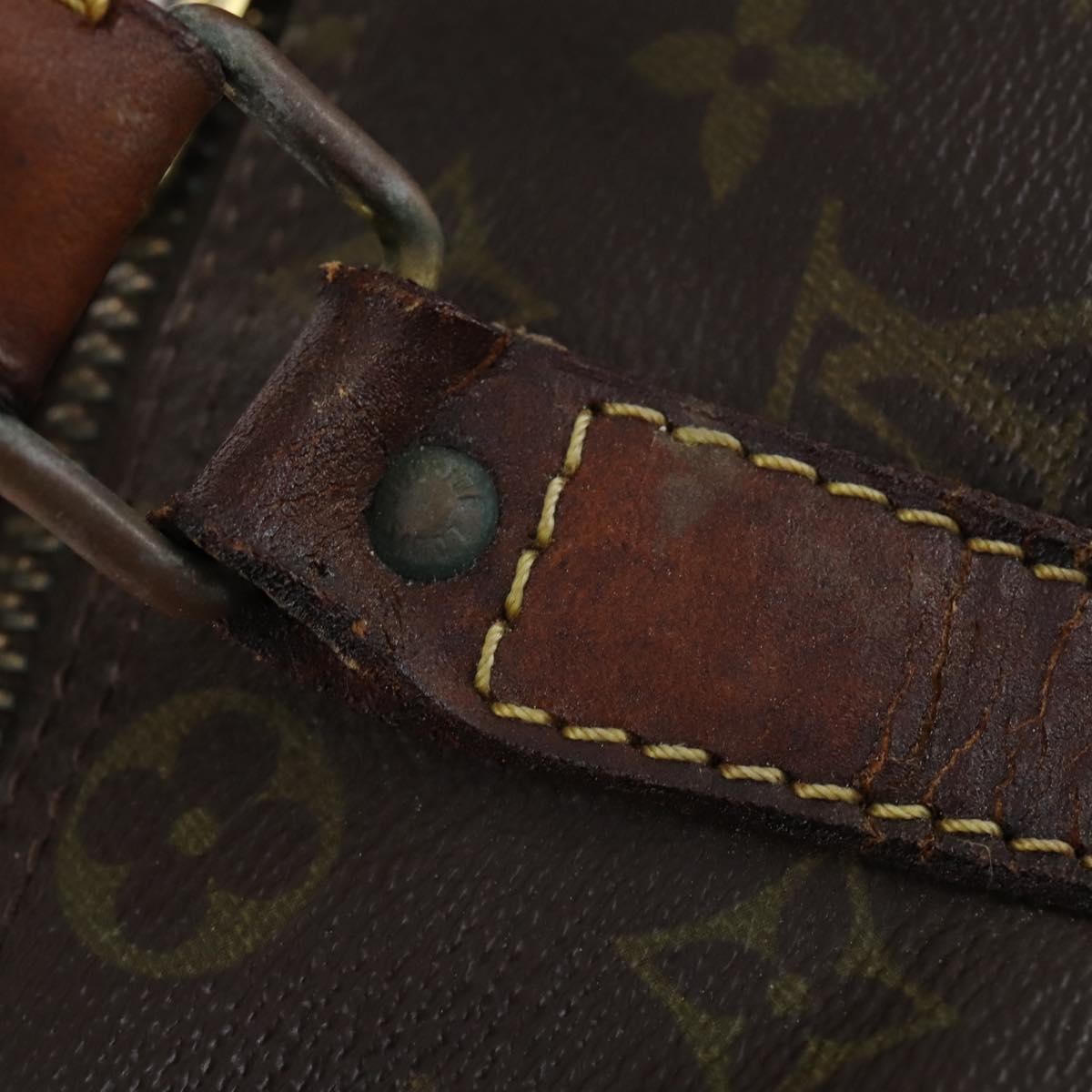 LOUIS VUITTON Monogram Keepall 45 Boston Bag M41428 LV Auth bs30680