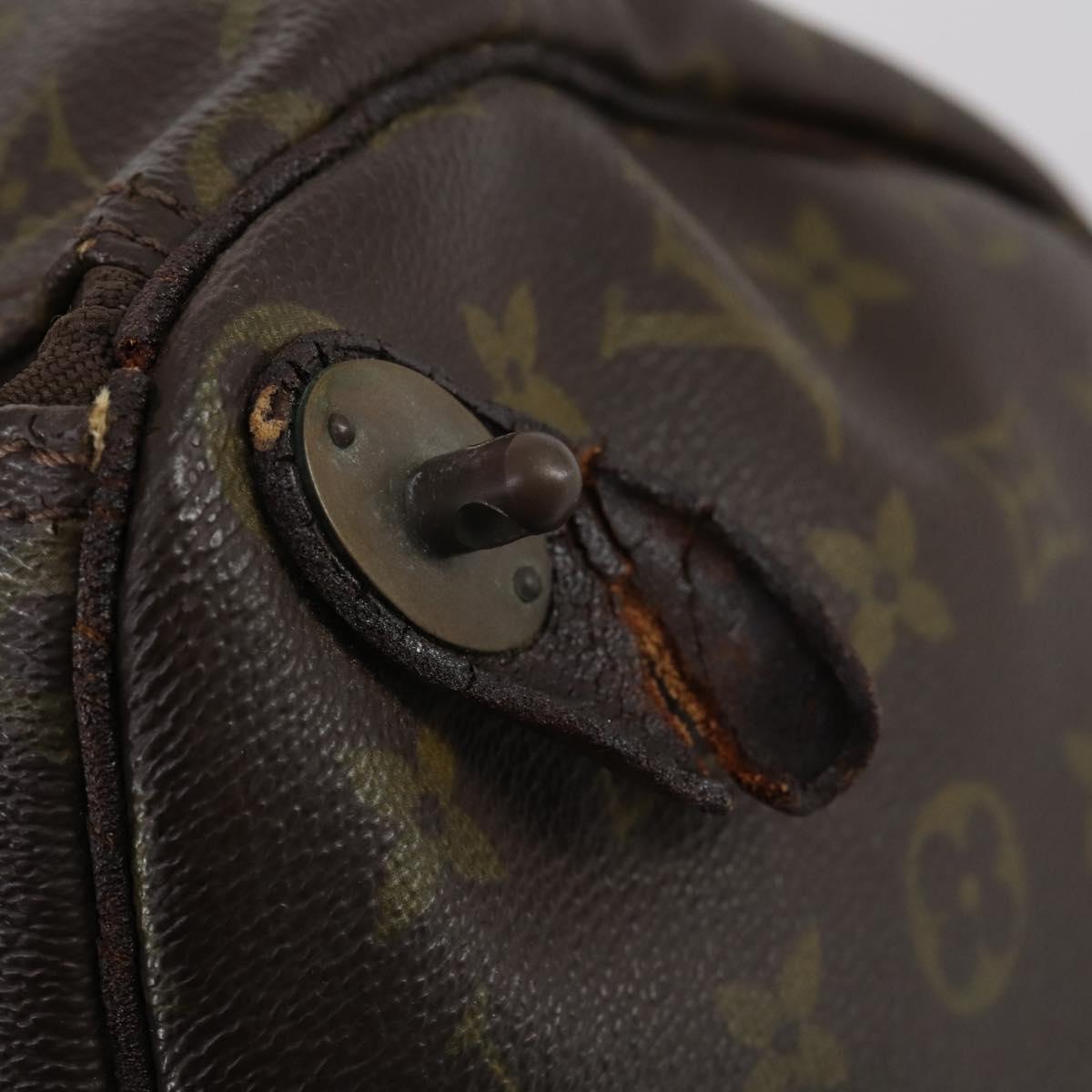 LOUIS VUITTON Monogram Keepall 45 Boston Bag M41428 LV Auth bs30680