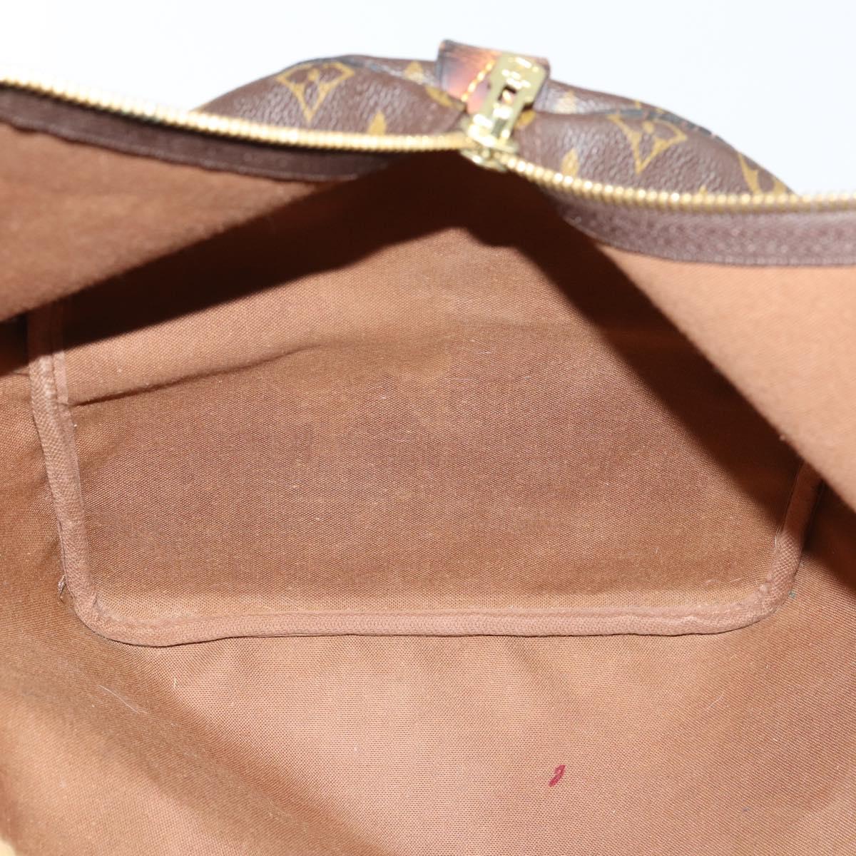 LOUIS VUITTON Monogram Keepall 55 Boston Bag M41424 LV Auth bs30681