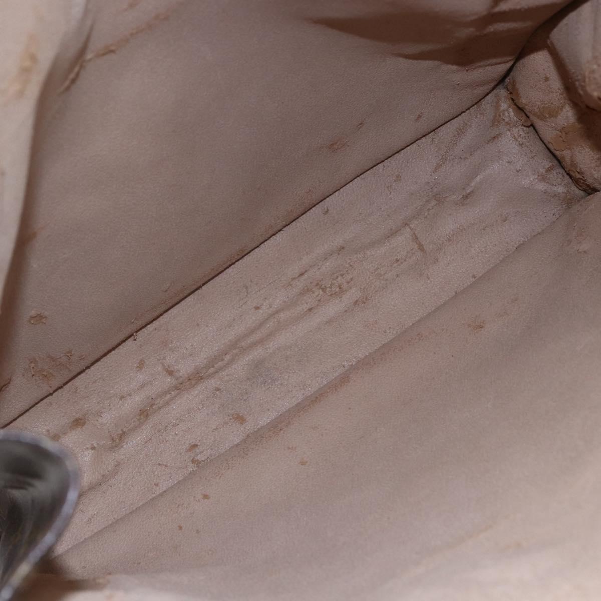 LOUIS VUITTON Monogram Sac Plat Hand Bag M51140 LV Auth bs30686