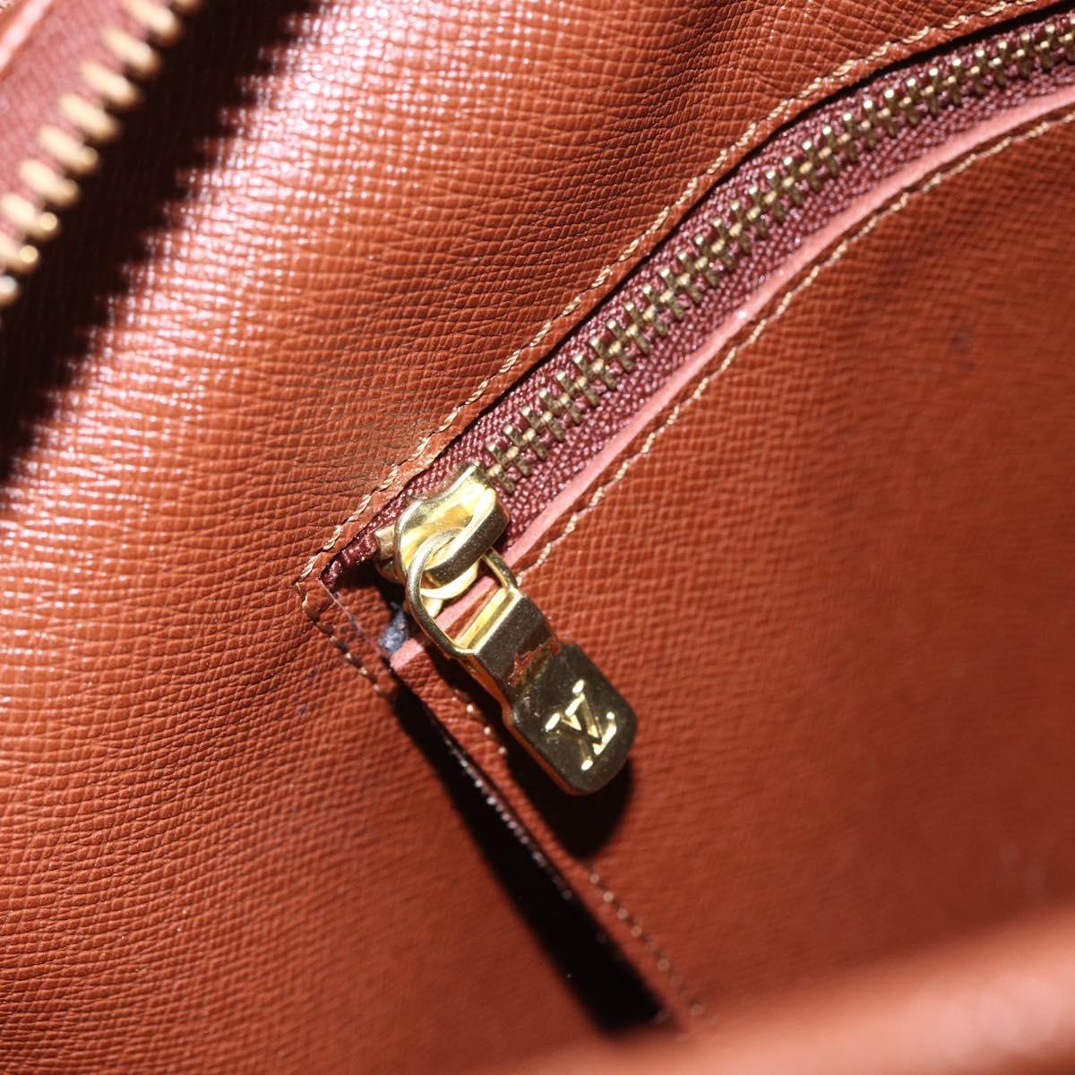 LOUIS VUITTON Monogram Sac Weekend PM Hand Bag M42425 LV Auth bs30691