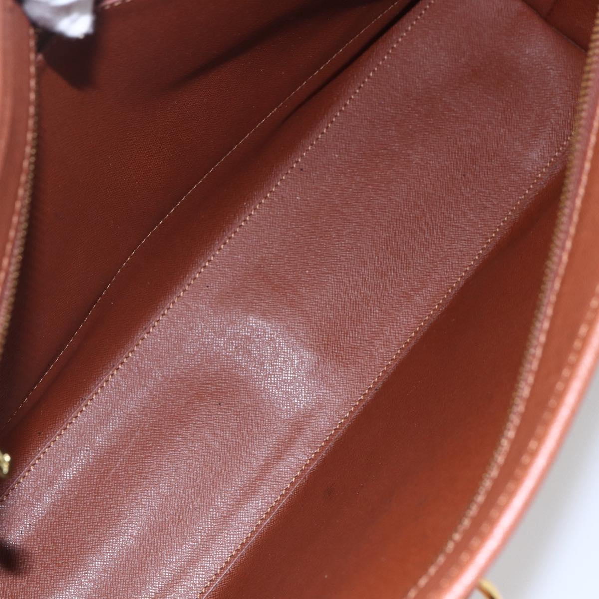 LOUIS VUITTON Monogram Sac Weekend PM Hand Bag M42425 LV Auth bs30691