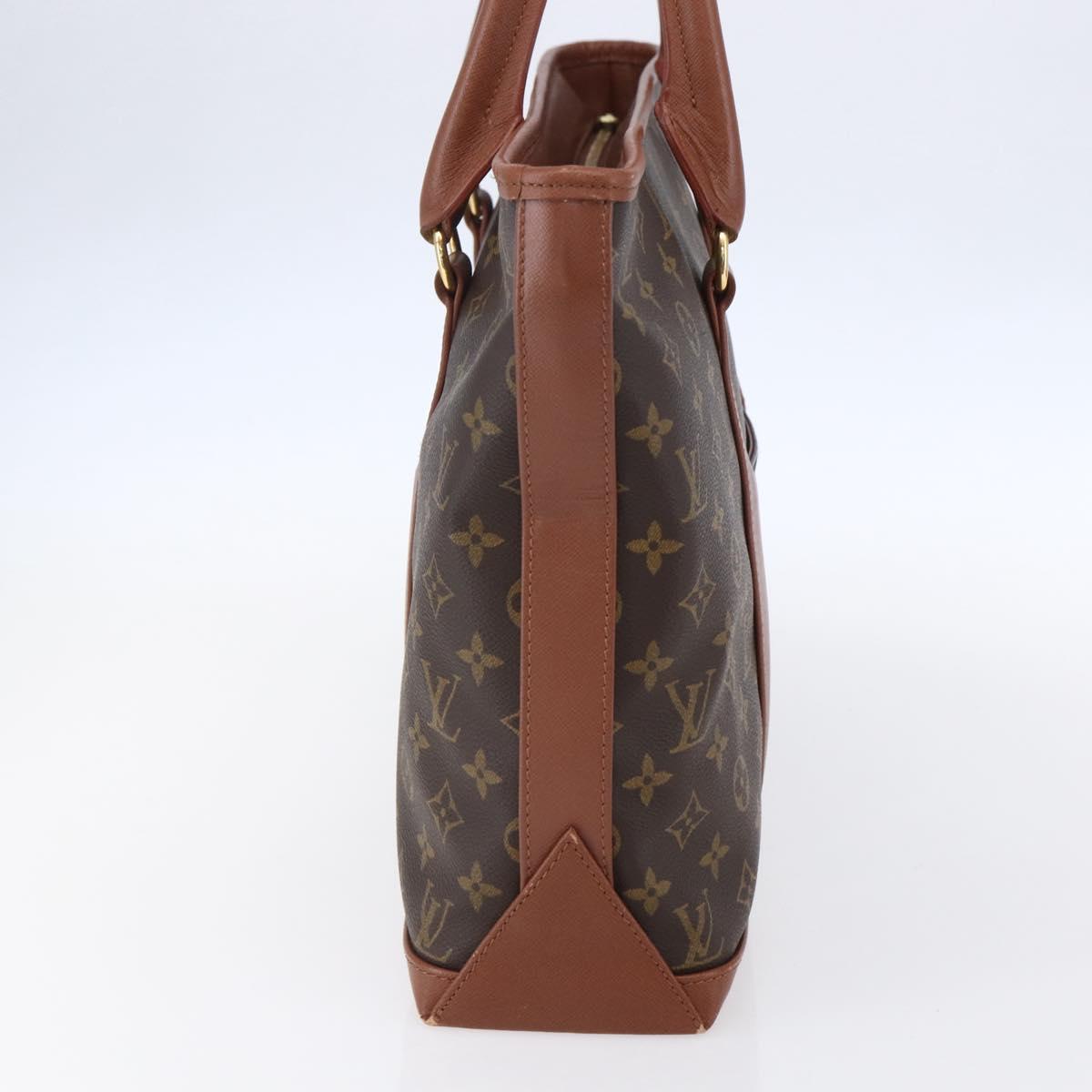 LOUIS VUITTON Monogram Sac Weekend PM Hand Bag M42425 LV Auth bs30691