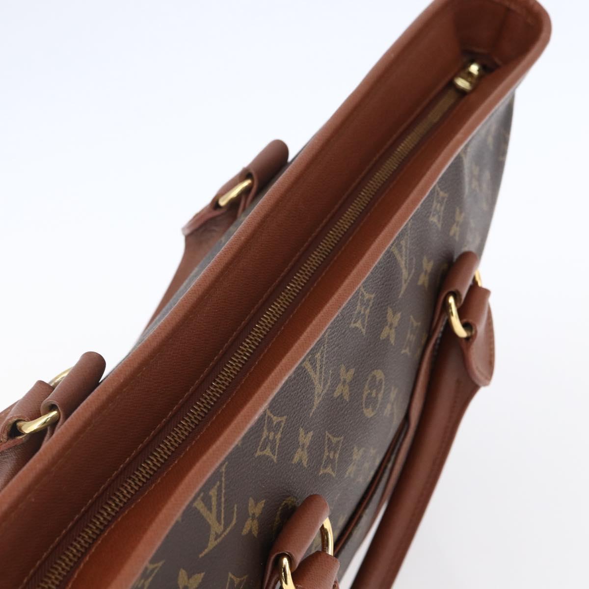LOUIS VUITTON Monogram Sac Weekend PM Hand Bag M42425 LV Auth bs30691