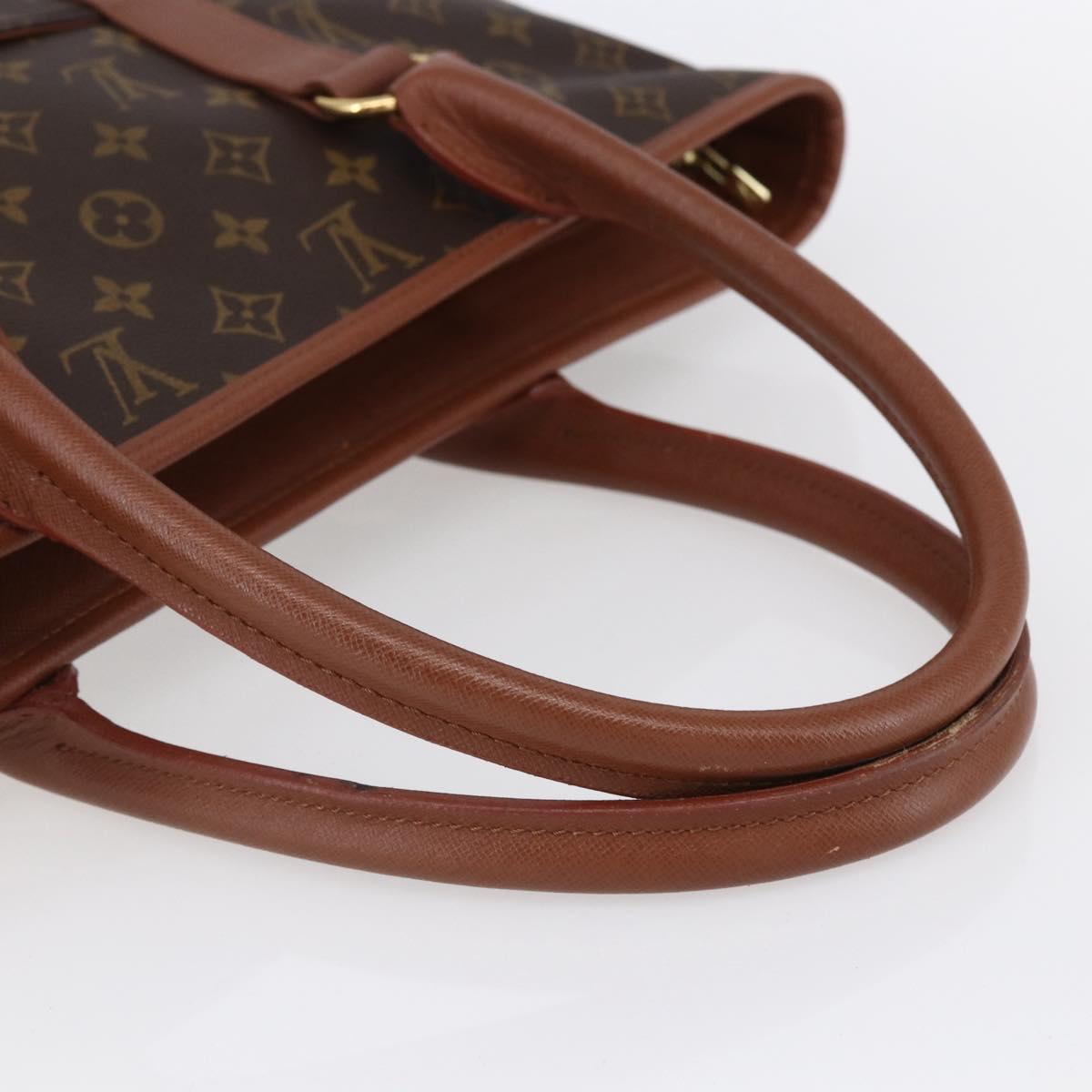 LOUIS VUITTON Monogram Sac Weekend PM Hand Bag M42425 LV Auth bs30691