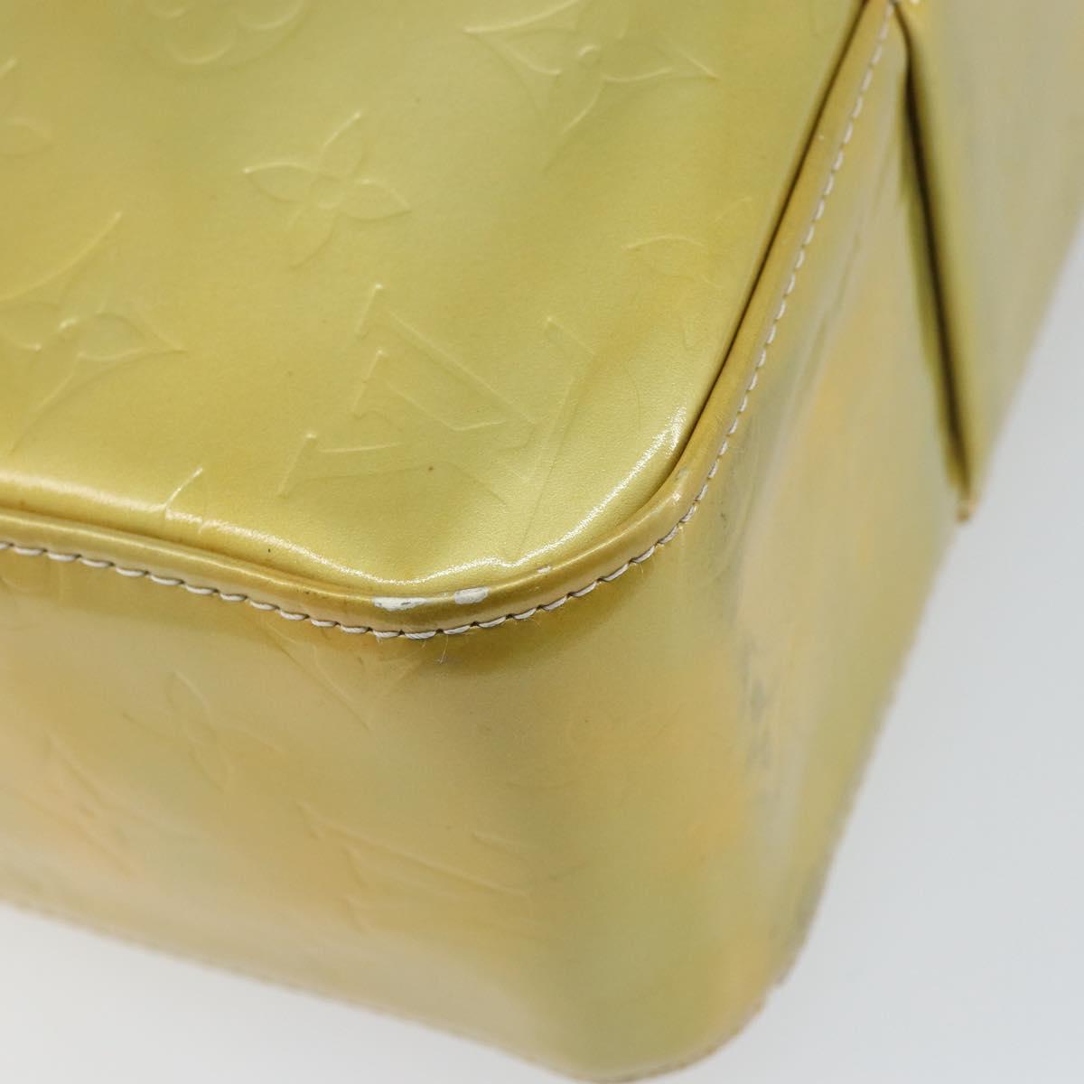 LOUIS VUITTON Monogram Vernis Columbus Tote Bag Gris M91028 LV Auth bs30693