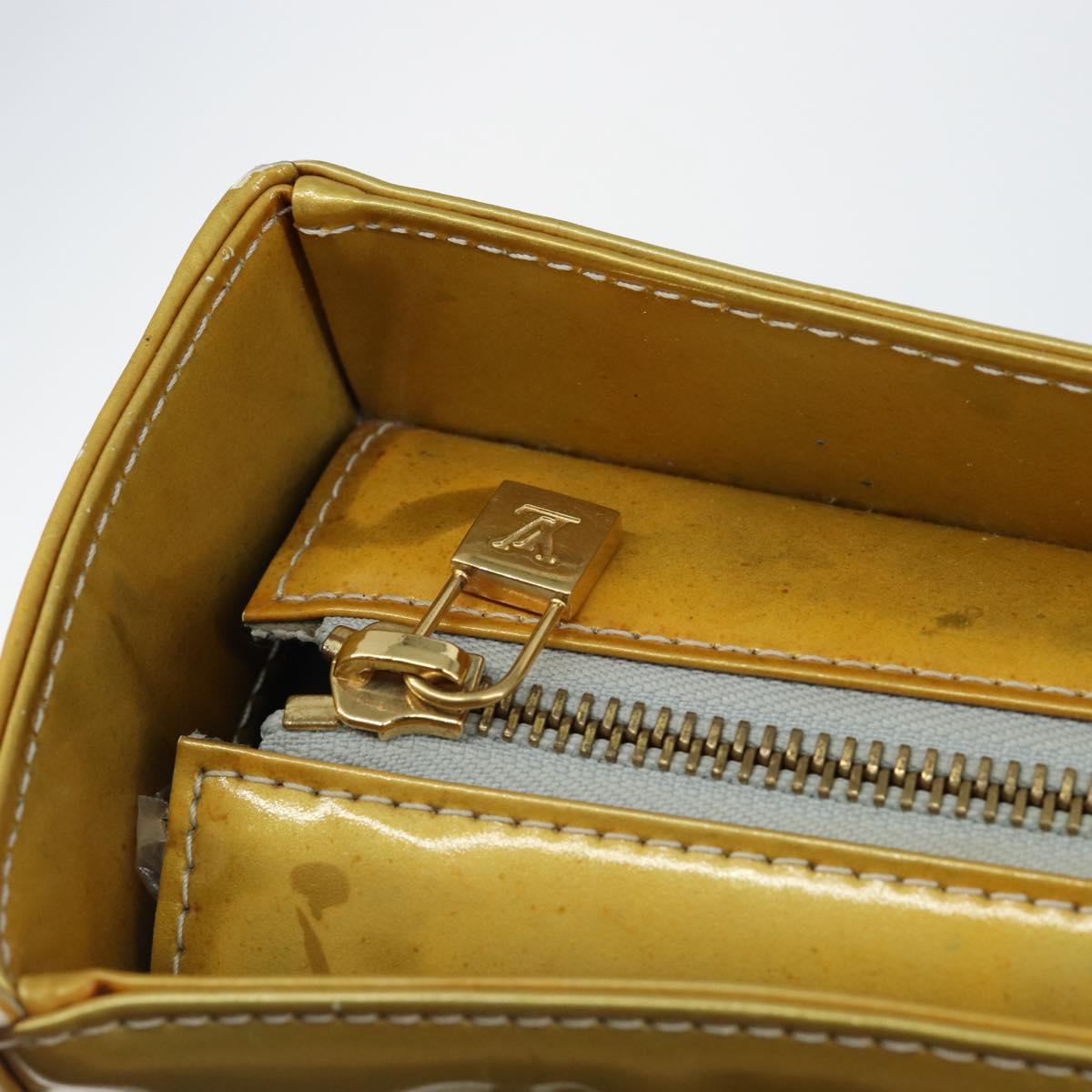 LOUIS VUITTON Monogram Vernis Columbus Tote Bag Gris M91028 LV Auth bs30693