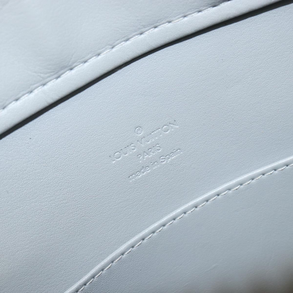 LOUIS VUITTON Monogram Vernis Columbus Tote Bag Gris M91028 LV Auth bs30693