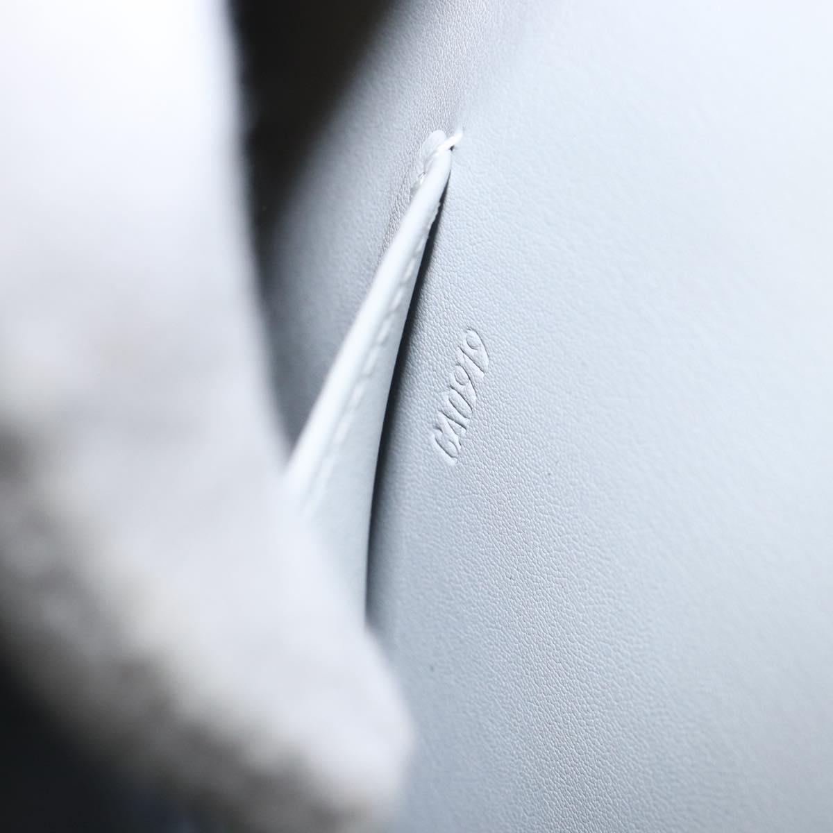 LOUIS VUITTON Monogram Vernis Columbus Tote Bag Gris M91028 LV Auth bs30693