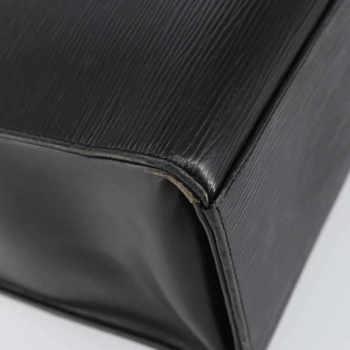 LOUIS VUITTON Epi Gemo Tote Bag Black M52452 LV Auth bs30701