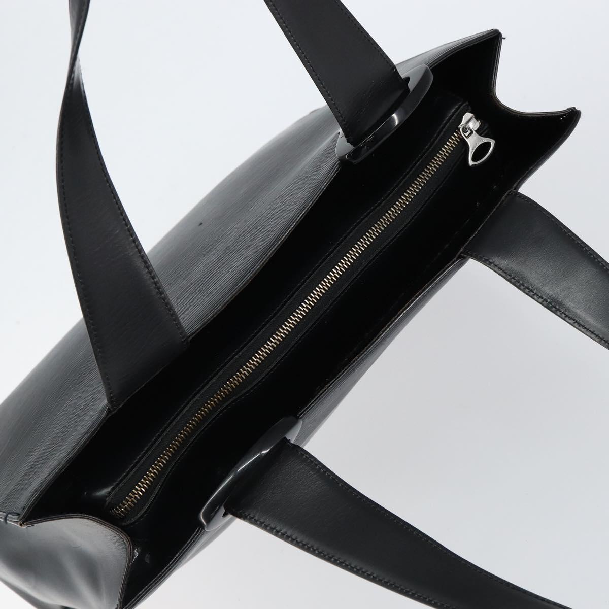 LOUIS VUITTON Epi Gemo Tote Bag Black M52452 LV Auth bs30701