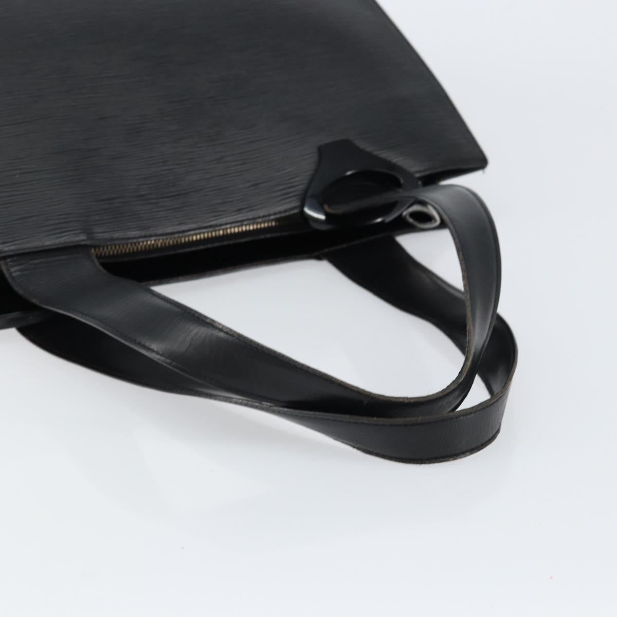 LOUIS VUITTON Epi Gemo Tote Bag Black M52452 LV Auth bs30701