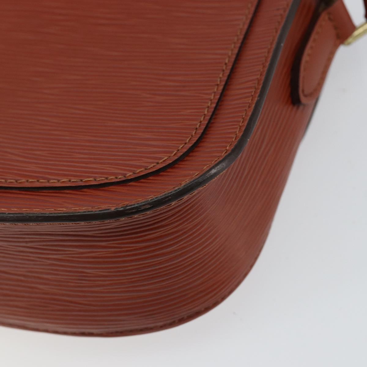 LOUIS VUITTON Epi Saint Cloud PM Shoulder Bag Brown M52213 LV Auth bs30702