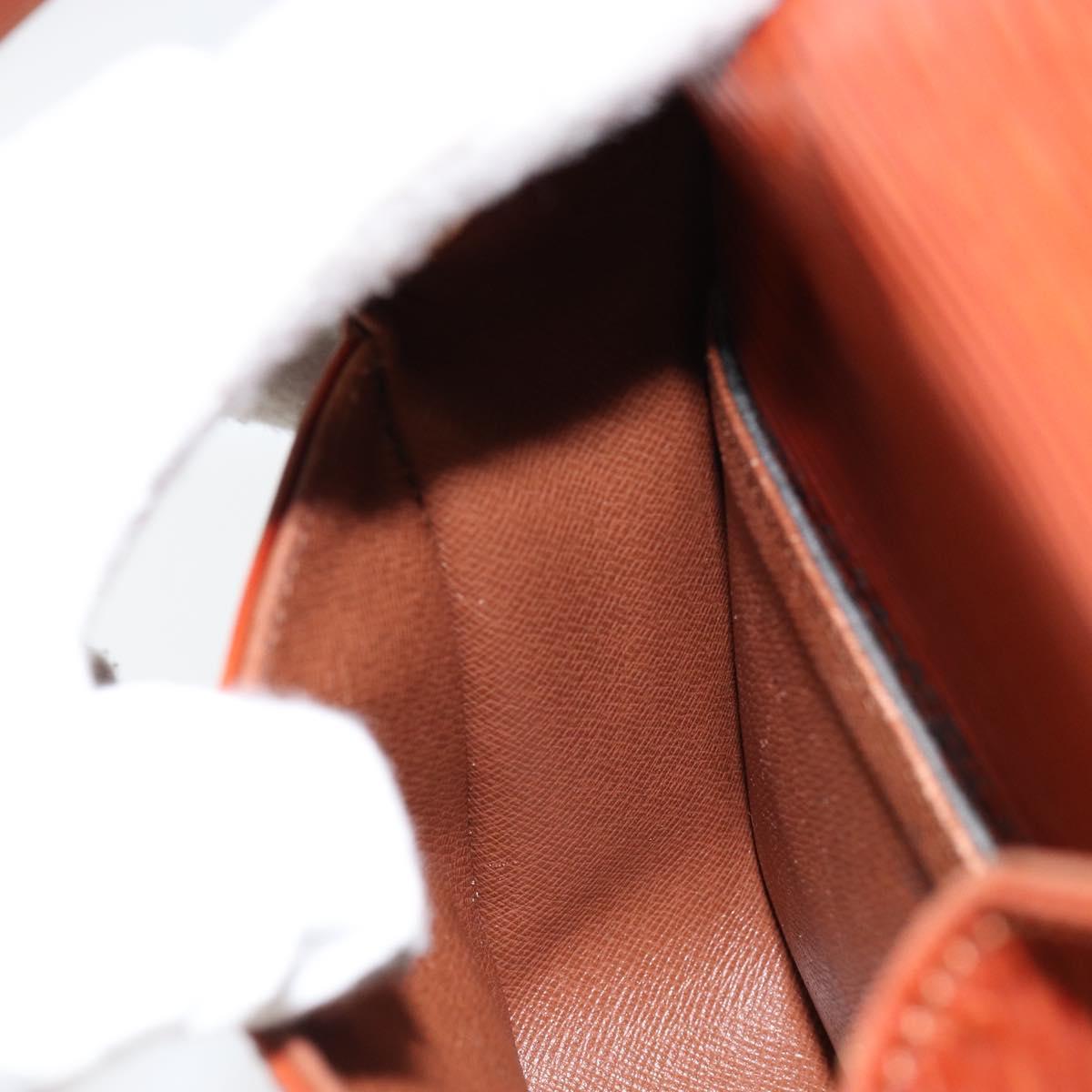 LOUIS VUITTON Epi Saint Cloud PM Shoulder Bag Brown M52213 LV Auth bs30702