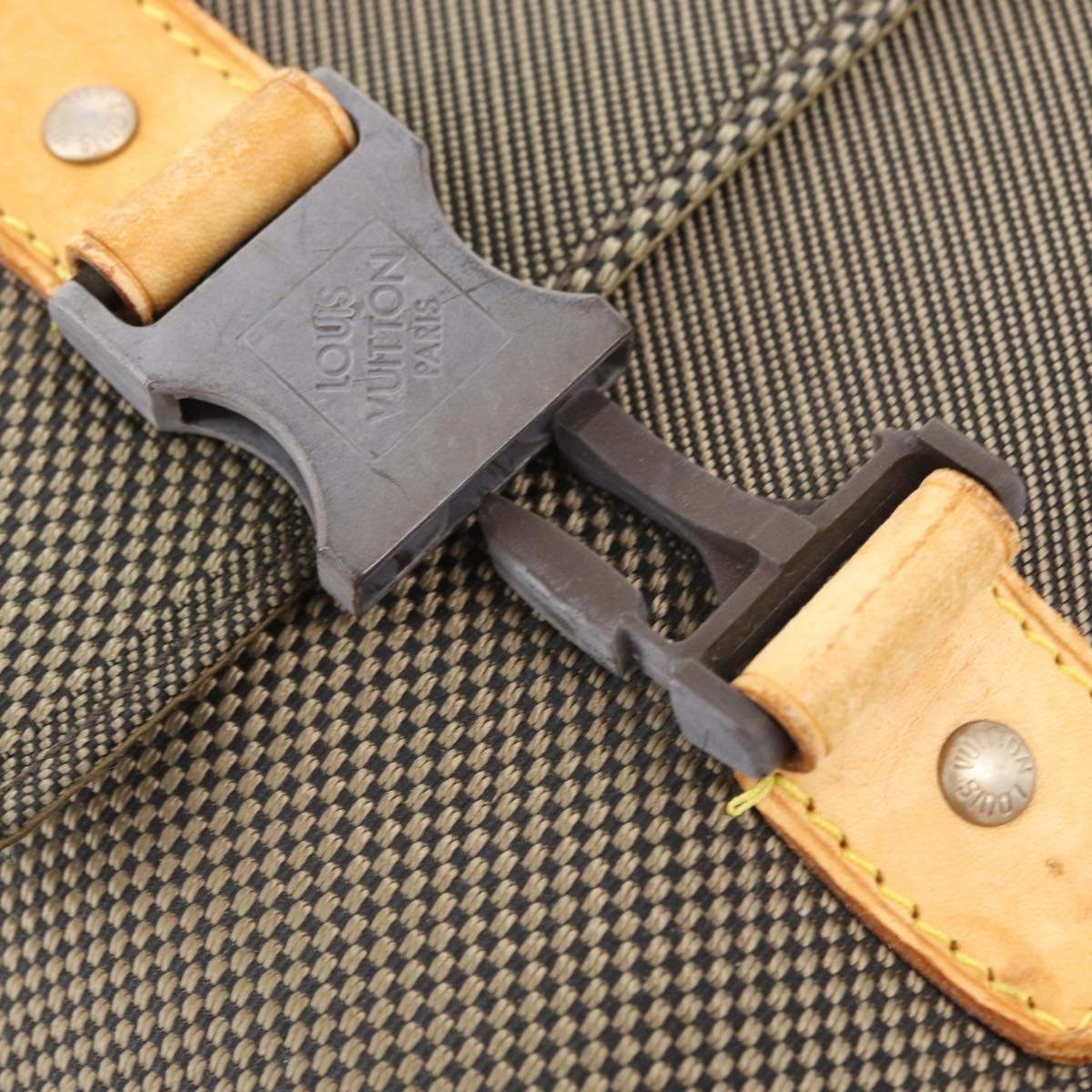 LOUIS VUITTON Damier Geant Roux Shoulder Bag Tail M93077 LV Auth bs30705