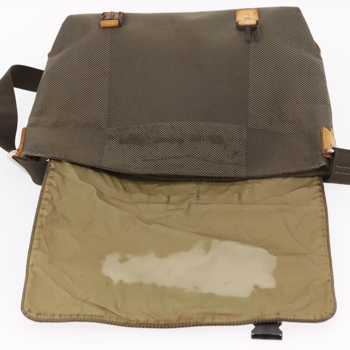 LOUIS VUITTON Damier Geant Roux Shoulder Bag Tail M93077 LV Auth bs30705