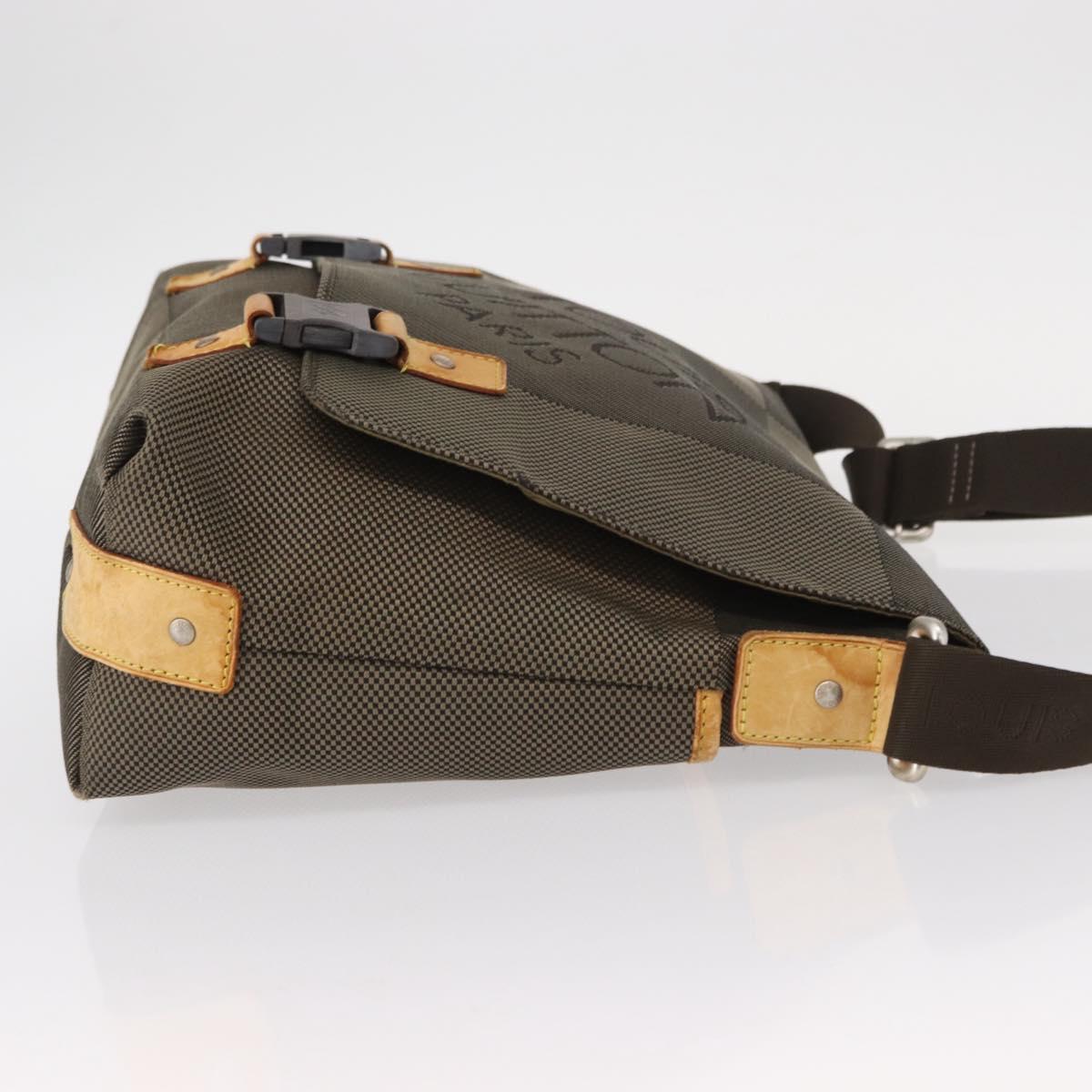 LOUIS VUITTON Damier Geant Roux Shoulder Bag Tail M93077 LV Auth bs30705