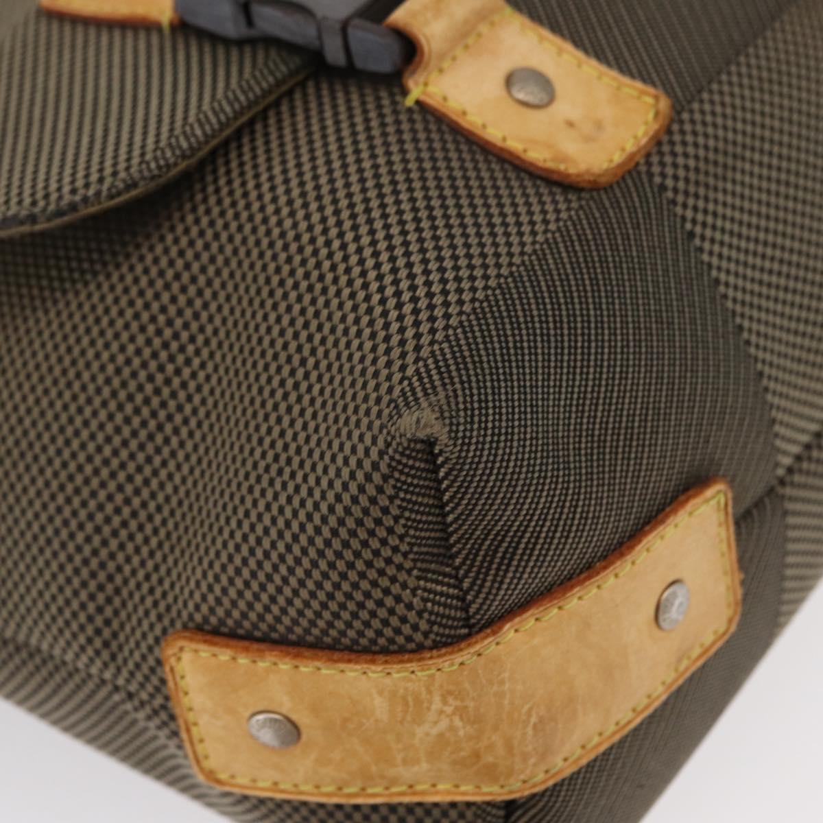 LOUIS VUITTON Damier Geant Roux Shoulder Bag Tail M93077 LV Auth bs30705