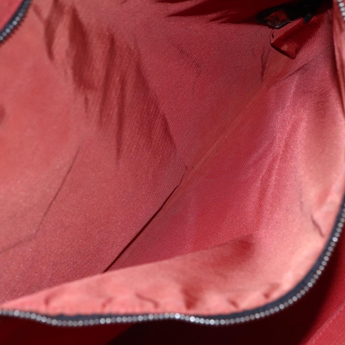 CHANEL New Travel Line Tote Bag Nylon Black Silver CC Auth bs30710