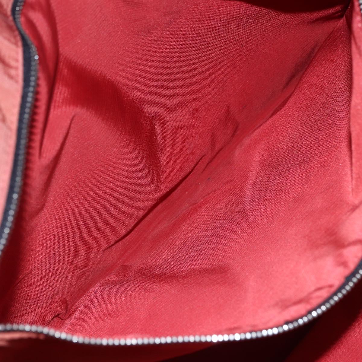 CHANEL New Travel Line Tote Bag Nylon Black Silver CC Auth bs30710