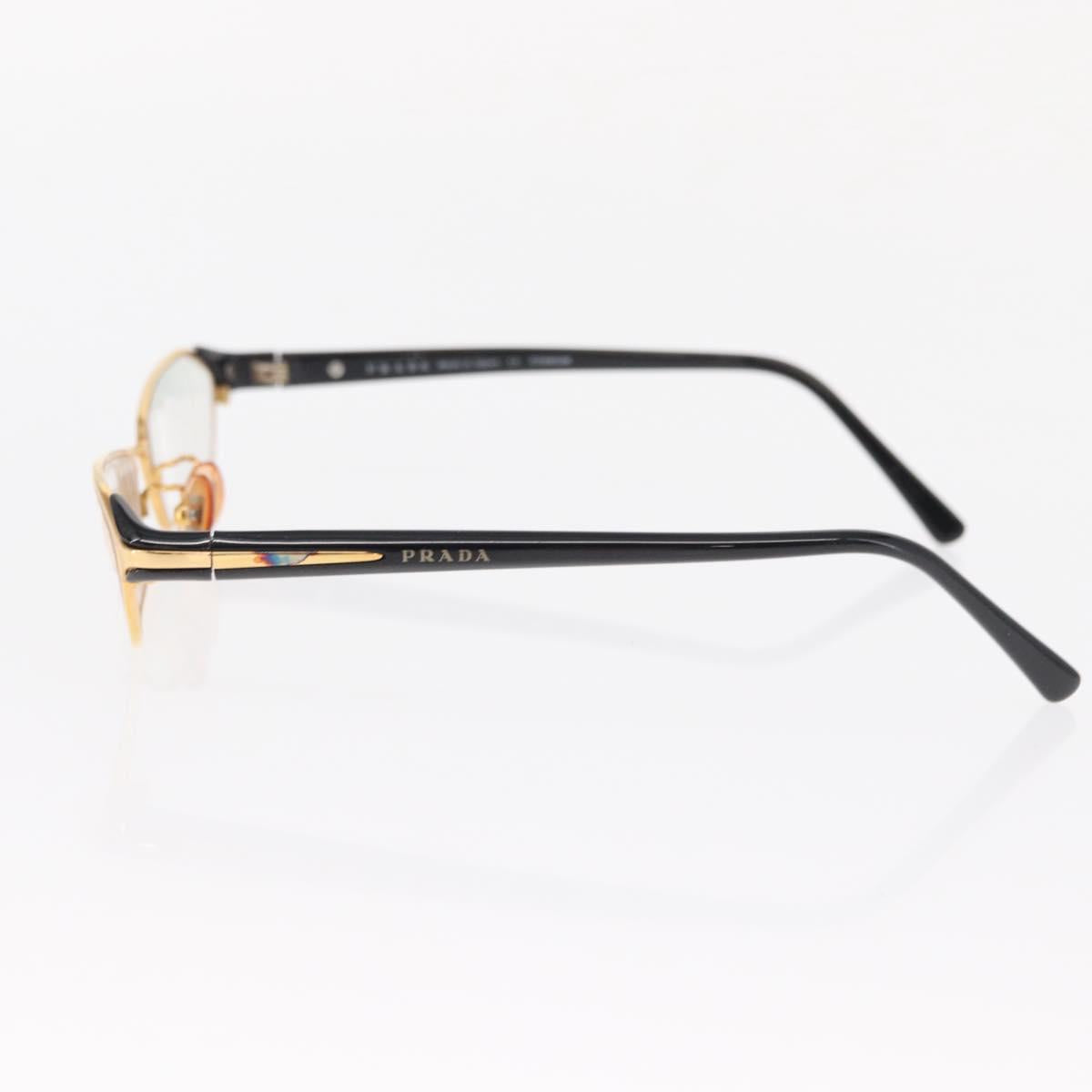 PRADA Glasses plastic Black Auth bs30729