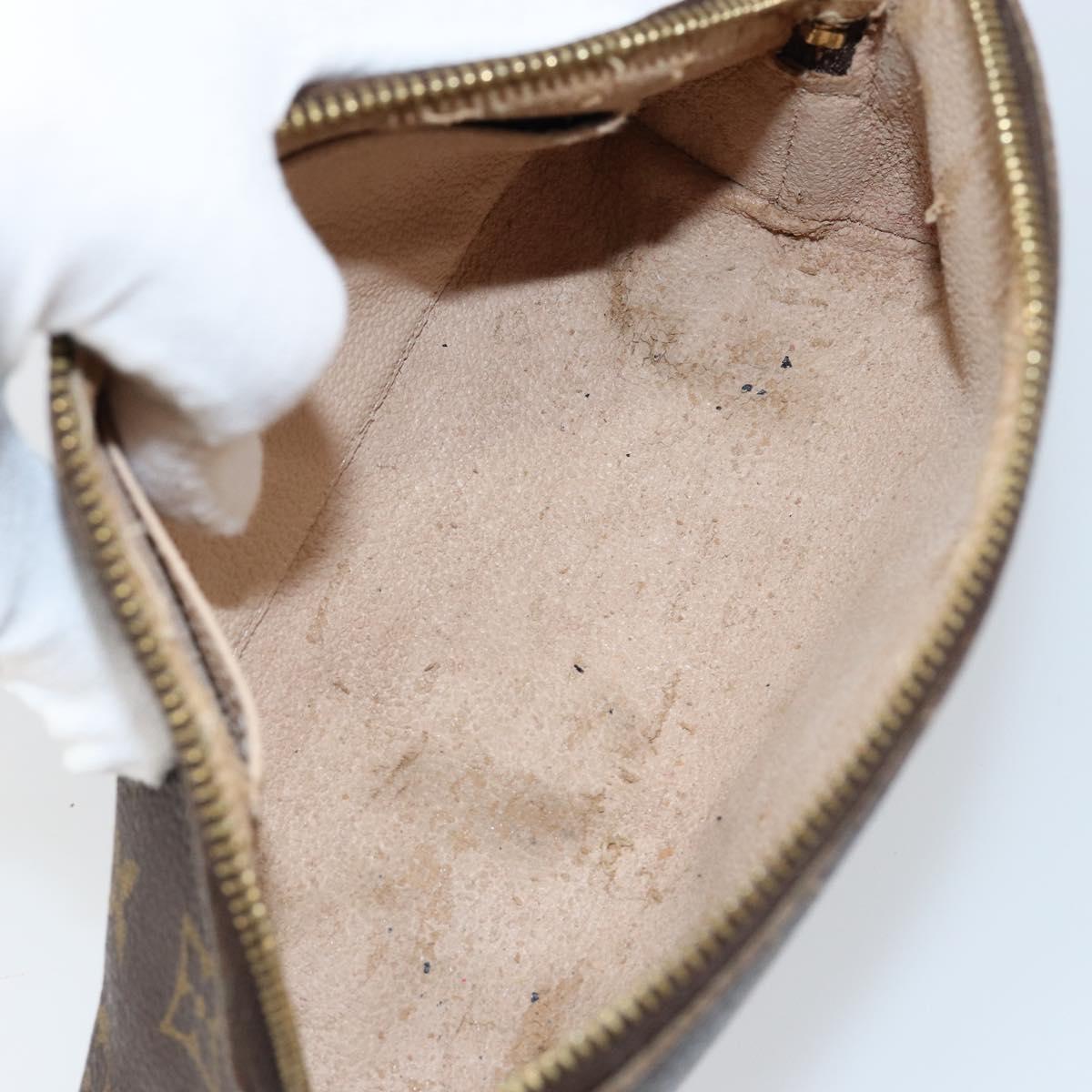 LOUIS VUITTON Monogram Pochette Cosmetic PM Pouch M43998 LV Auth bs30735