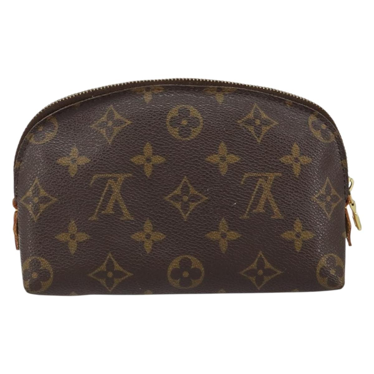 LOUIS VUITTON Monogram Pochette Cosmetic PM Pouch M43998 LV Auth bs30735