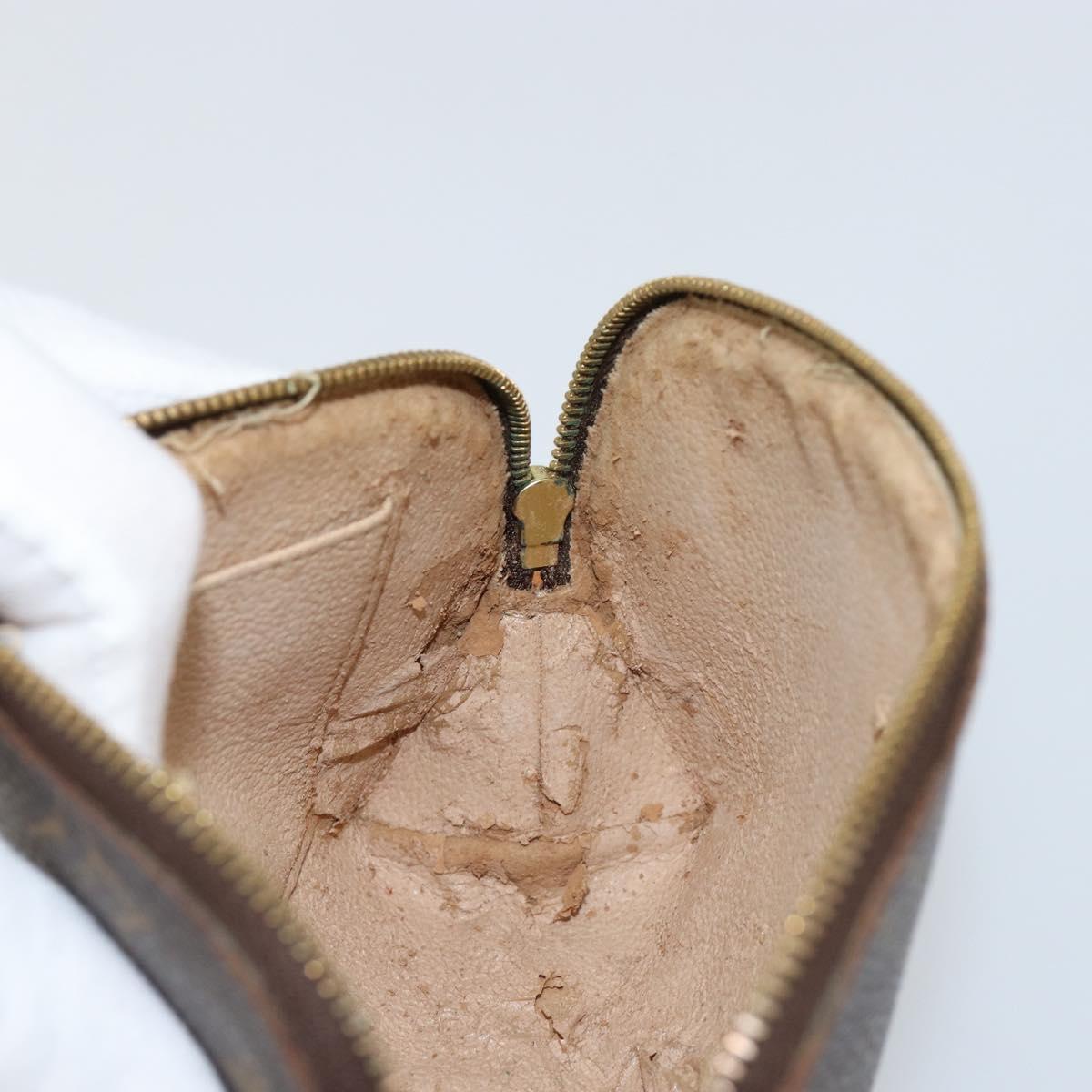 LOUIS VUITTON Monogram Pochette Cosmetic PM Pouch M43998 LV Auth bs30736