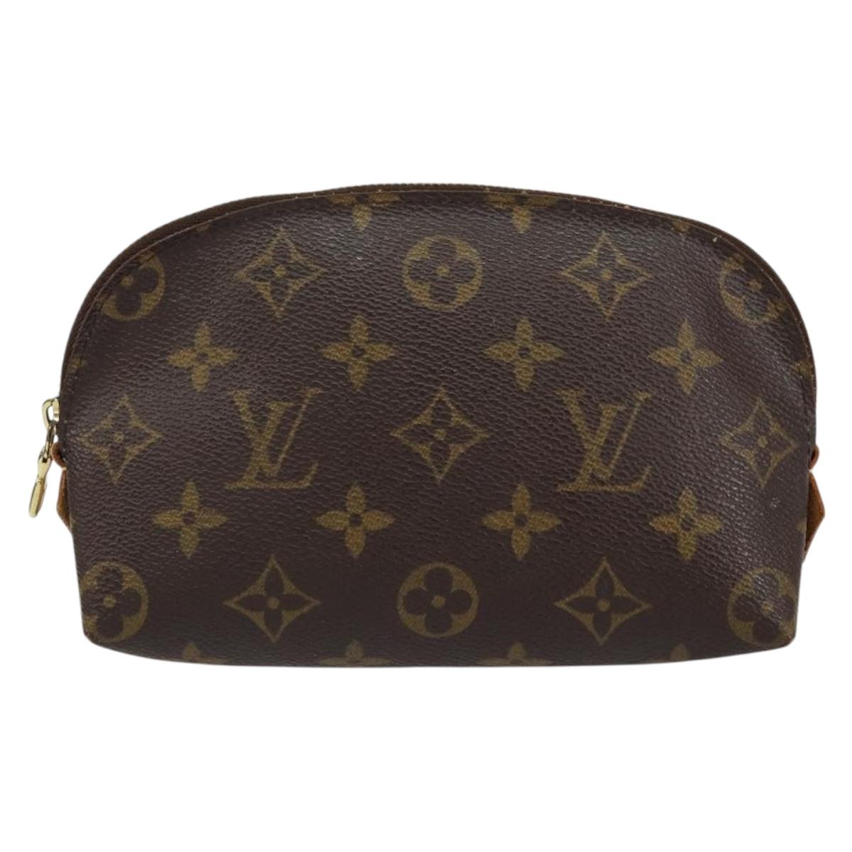 LOUIS VUITTON Monogram Pochette Cosmetic PM Pouch M43998 LV Auth bs30736