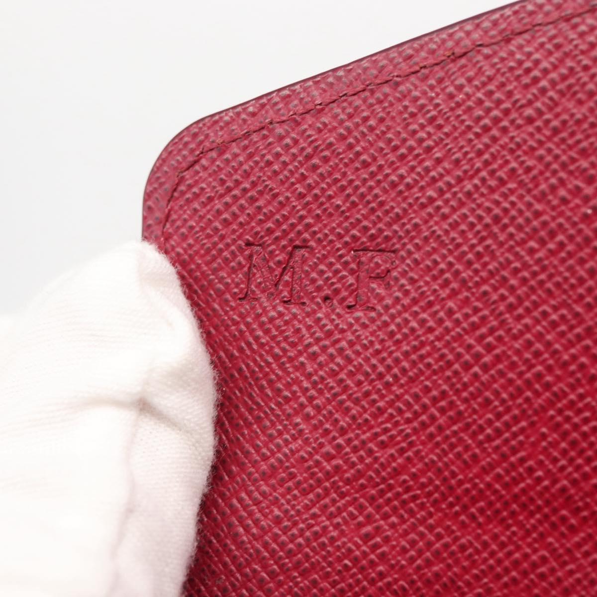 LOUIS VUITTON Epi Portefeuille Sarah Long Wallet Fuchsia M60317 LV Auth bs30738