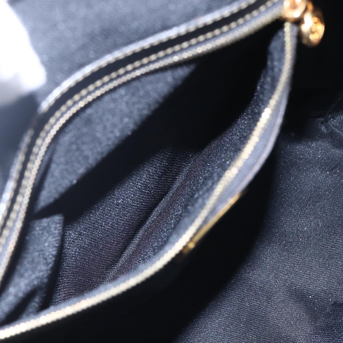 FENDI Pecan Canvas Backpack Brown Black Auth bs30797