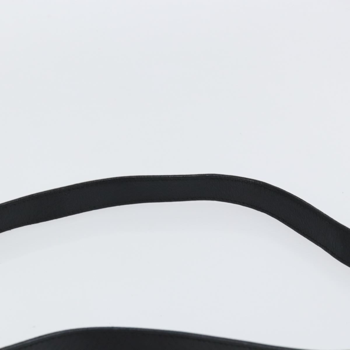 Salvatore Ferragamo Hand Bag Leather 2way Black Gold Auth bs30800