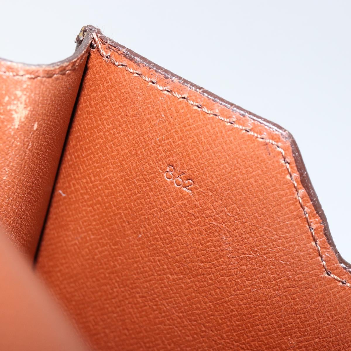 LOUIS VUITTON Monogram Porte Documents Senatur Briefcase M53335 LV Auth bs30830