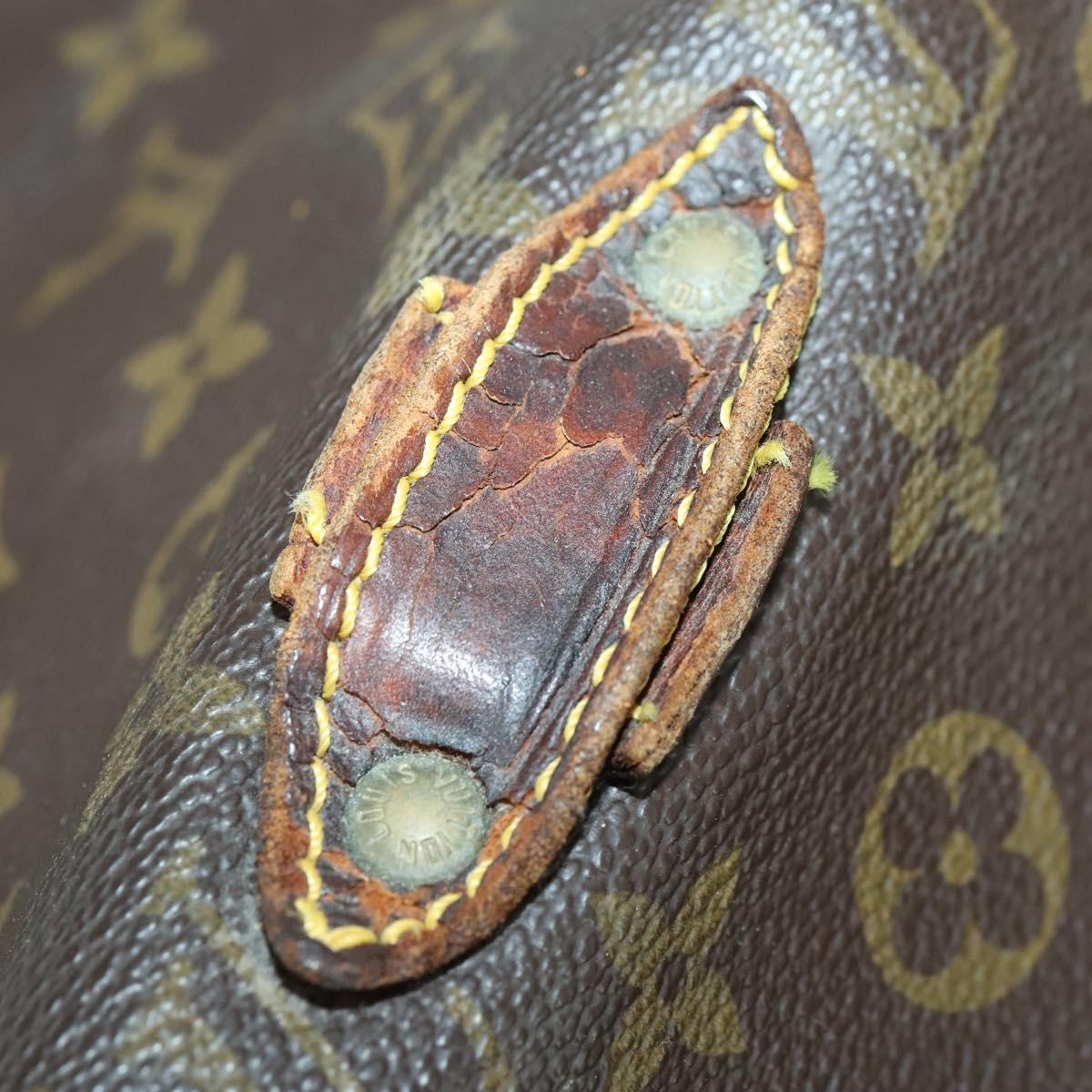 LOUIS VUITTON Monogram Saumur 35 Shoulder Bag M42254 LV Auth bs30831