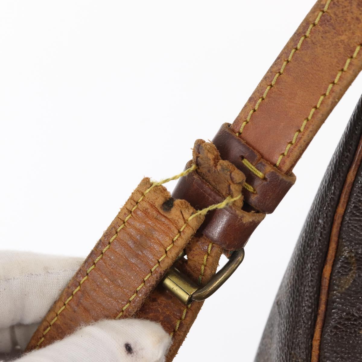 LOUIS VUITTON Monogram Boulogne 35 Shoulder Bag M51260 LV Auth bs30832