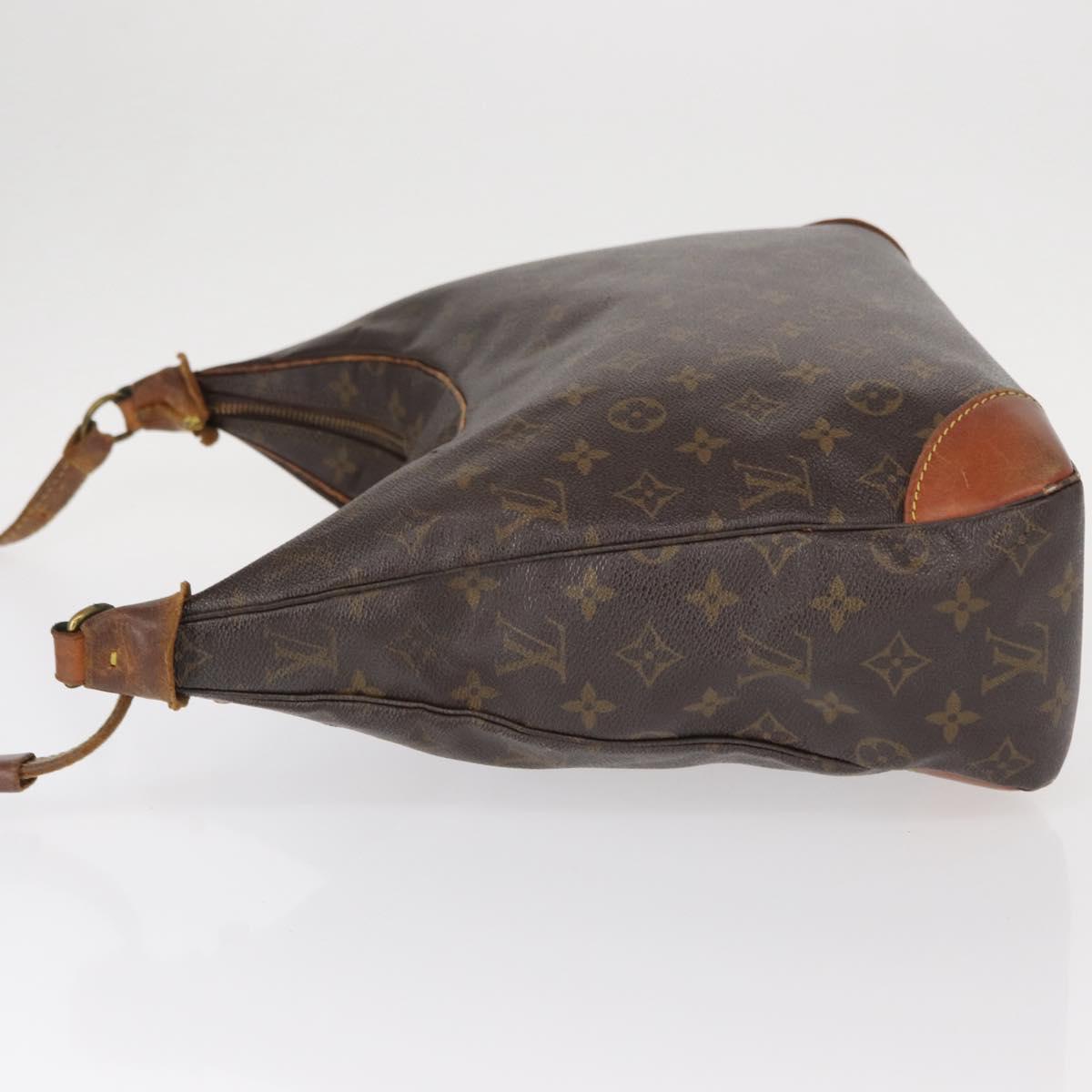LOUIS VUITTON Monogram Boulogne 35 Shoulder Bag M51260 LV Auth bs30832
