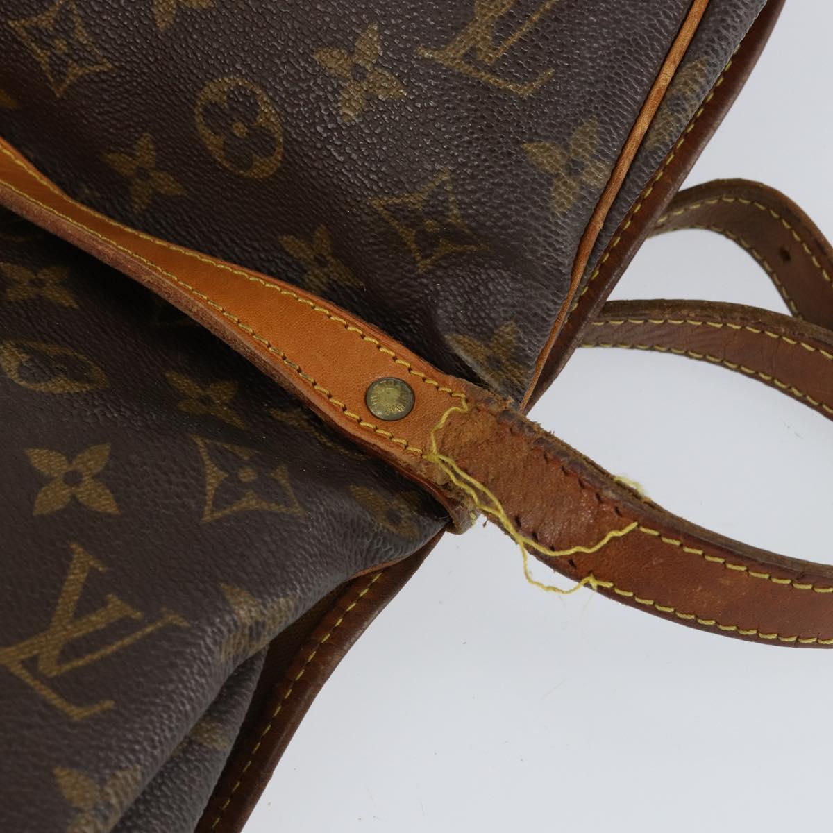 LOUIS VUITTON Monogram Saumur 30 Shoulder Bag M42256 LV Auth bs30833