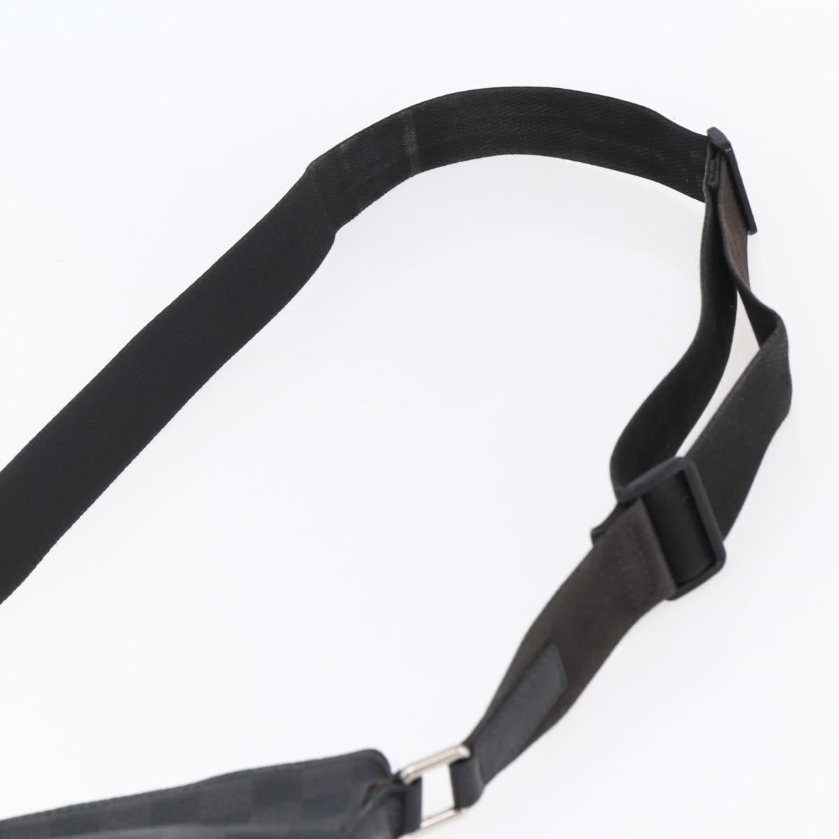 LOUIS VUITTON Damier Graphite Mick PM Shoulder Bag N40003 LV Auth bs30837