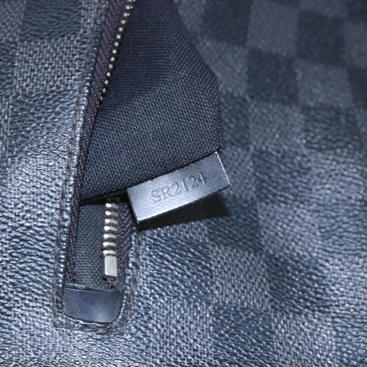 LOUIS VUITTON Damier Graphite Mick PM Shoulder Bag N40003 LV Auth bs30837