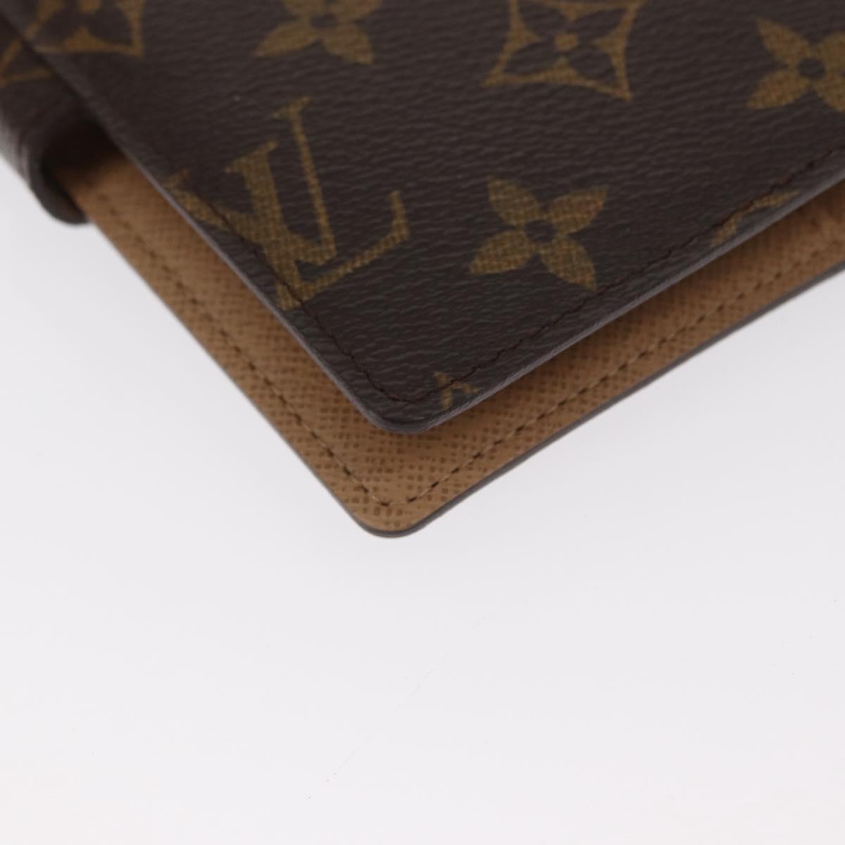 LOUIS VUITTON Monogram T&B Agenda PM Day Planner Cover R21039 LV Auth bs30842